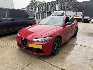 uszkodzony samochody osobowe Alfa Romeo Giulia 2.0 T GME AWD VELOCE-PANO-LEDER-NAVI-CAMERA 2021/11