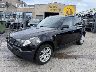 damaged passenger cars BMW X3 2.0D 2005/6