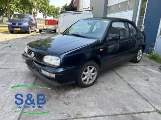 rozbiórka samochody osobowe Volkswagen Golf Golf III Cabrio (1E), Cabrio, 1993 / 1998 1.8 1996/3