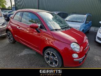 Autoverwertung Fiat 500 500C (312), Cabrio, 2009 1.2 69 2010/4