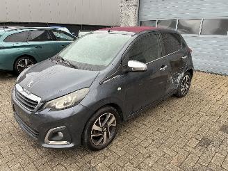 krockskadad bil auto Peugeot 108 PEUGEOT 108 1.2I 2015 2015/2