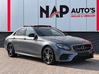 skadebil auto Mercedes E-klasse E200d AMG PANO BURN 2018/1