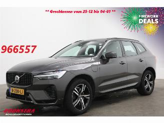 krockskadad bil auto Volvo Xc-60 T6 PHEV AWD R-Design Pano LED ACC Memory Camera LRHZ AHK 2021/11