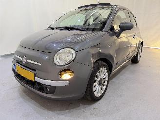 Coche accidentado Fiat 500C 0.9 TwinAir Lounge Airco 2012/8