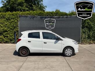 Uttjänta bilar auto Mitsubishi Space-star Space Star (A0), Hatchback, 2012 1.0 12V 2013/11