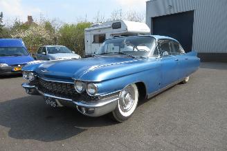 Schadeauto Cadillac Fleetwood V8 SEDAN, ORIGINELE NEDERLANDSE AUTO, RIJDEND PROJECT 1960/7