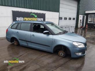 Salvage car Skoda Fabia Fabia II Combi, Combi 5-drs, 2007 / 2015 1.2 TDI 12V Greenline 2010/10