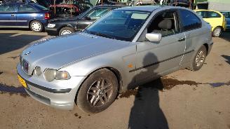 Autoverwertung BMW 3-serie E46 316 ti N42B18A Zilver 354 onderdelen 2002/12